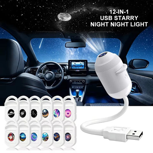 5D Galaxy Projector- 12Pcs film