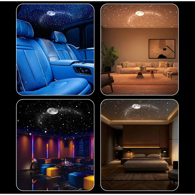 5D Galaxy Projector -6Pcs Film